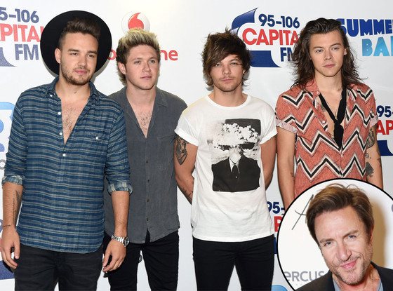 Simon Le Bon, Liam Payne, Niall Horan, Louis Tomlinson, Harry Styles, One Direction Simon Le Bon, Liam Payne, Niall Horan, Louis Tomlinson, Harry Styles, One Direction
